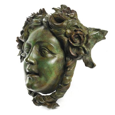 Bronze Masks, Set of 4-NQ-624952