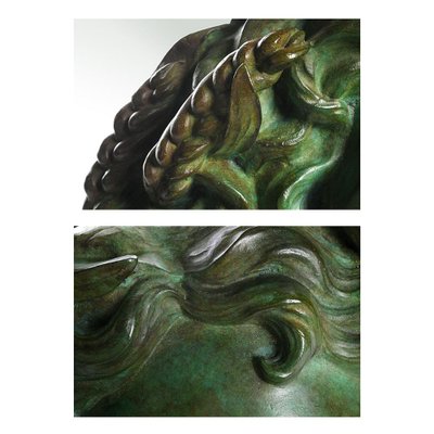 Bronze Masks, Set of 4-NQ-624952