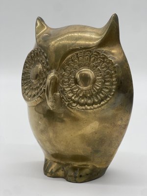 Bronze Owl Statue from Regina, France, 1960s-LA-1811464