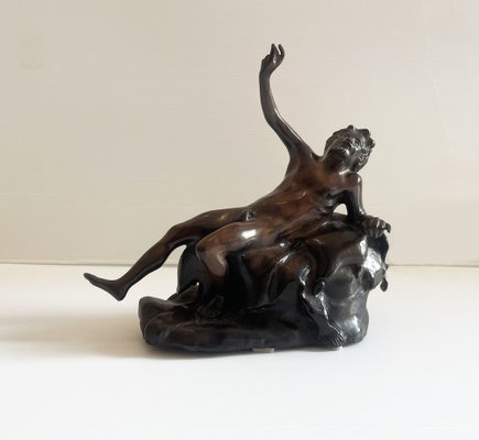 Bronze Satiro a riposo Sculpture-WIM-1124406