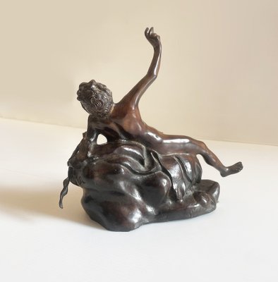 Bronze Satiro a riposo Sculpture-WIM-1124406