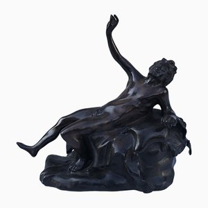 Bronze Satiro a riposo Sculpture-WIM-1124406