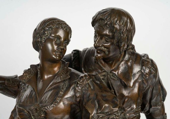 Bronze Sculpture attributed to E. Picault, 19th Century-WFS-2022263