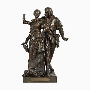 Bronze Sculpture attributed to E. Picault, 19th Century-WFS-2022263