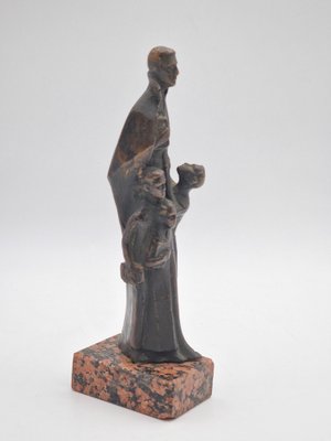 Bronze Sculpture of Teacher with Schoolchildren-RKF-1805287