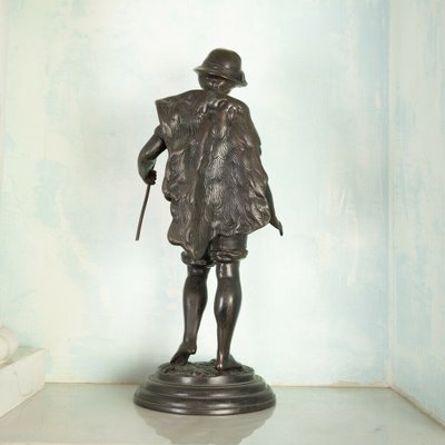 Bronze Statue of Fisherman, 1900s-ZLY-846183