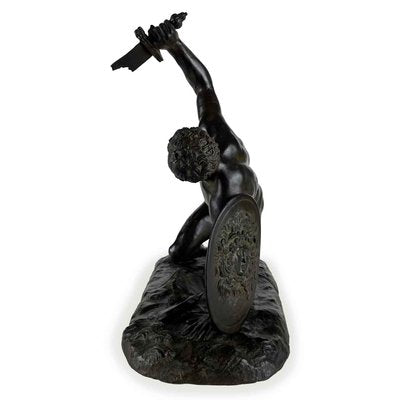 Bronze Statue of Gladiator, 1800s-TBU-2016665