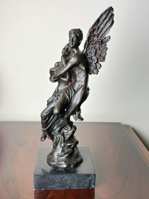 Bronze Statue of Love and Psyche, France, 1930s-YST-1773534