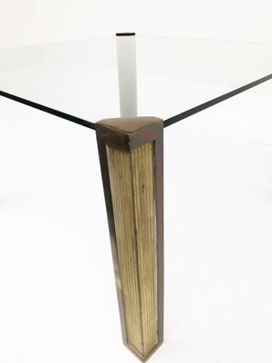 Bronze T14 Dining Table by Peter Ghyczy, 1970s-IRH-655882