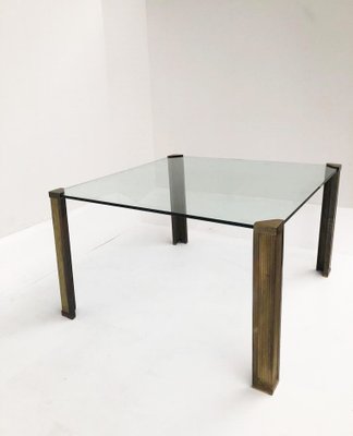 Bronze T14 Dining Table by Peter Ghyczy, 1970s-IRH-655882