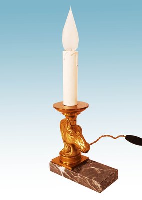 Bronze Table Lamp, 1950s-AWH-780785