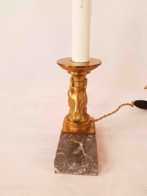 Bronze Table Lamp, 1950s-AWH-780785