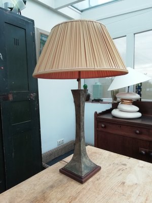 Bronze Table Lamp by Stewart Ross James for Hansen New York, 1950s-GO-558677