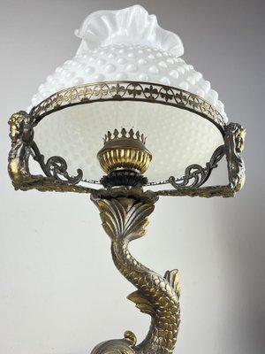 Bronze Table Lamp, Italy, 1950s-YST-1758257