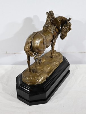 Bronze The Draft Horse by T. Gechter, 1841-RVK-1777861