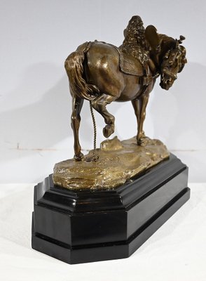 Bronze The Draft Horse by T. Gechter, 1841-RVK-1777861