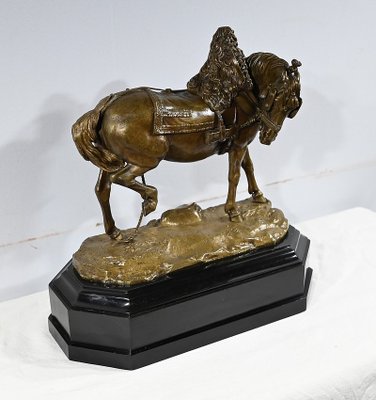 Bronze The Draft Horse by T. Gechter, 1841-RVK-1777861