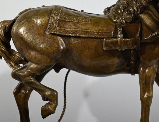 Bronze The Draft Horse by T. Gechter, 1841-RVK-1777861