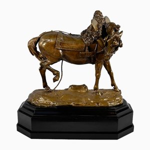 Bronze The Draft Horse by T. Gechter, 1841-RVK-1777861