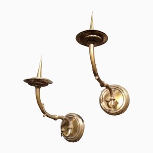 Bronze Wall Lamp, Set of 2-BA-1365712