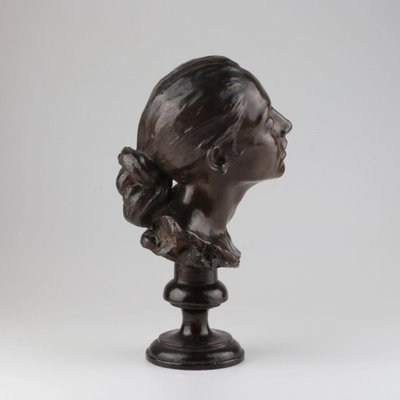 Bronze Woman Bust-WMV-1129354