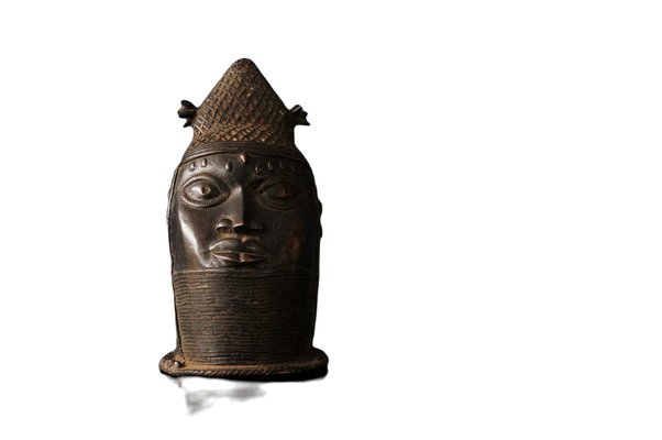 Bronze Yoruba Sculpture, 1950s-DKC-656785