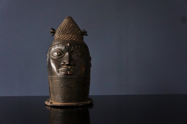 Bronze Yoruba Sculpture, 1950s-DKC-656785