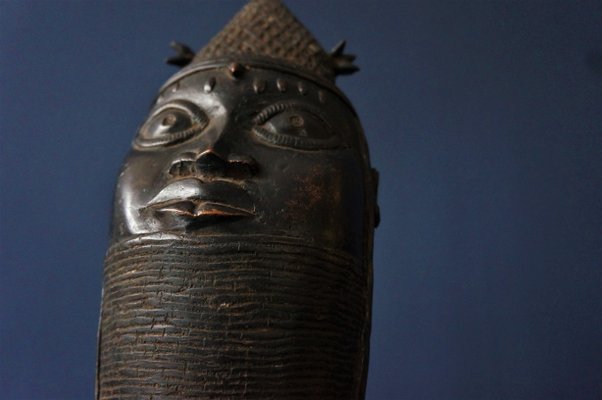 Bronze Yoruba Sculpture, 1950s-DKC-656785