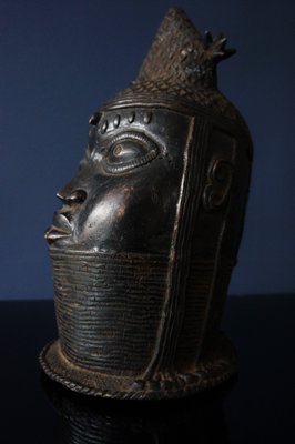 Bronze Yoruba Sculpture, 1950s-DKC-656785