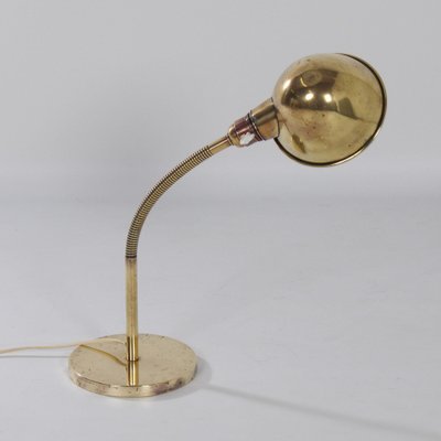 Bronzed Copper Model No. 15 Desk Lamp by H. Busquet for Hala, 1930s-ZT-1297597