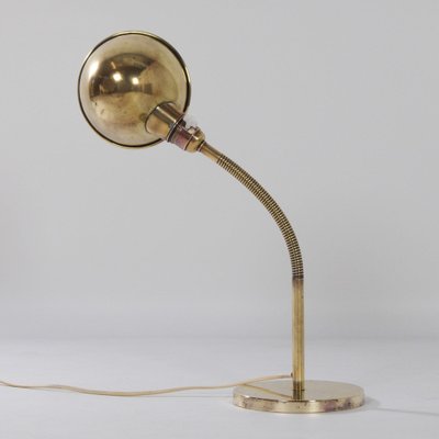 Bronzed Copper Model No. 15 Desk Lamp by H. Busquet for Hala, 1930s-ZT-1297597