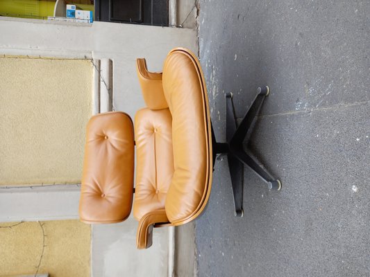 Brown Armchair by Charles & Ray Eames, 1960s-OHK-1738870