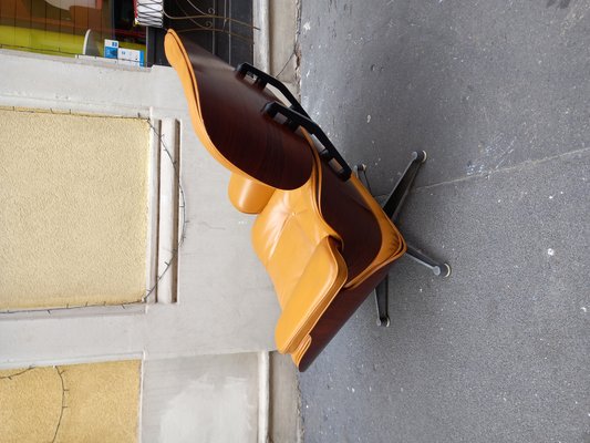 Brown Armchair by Charles & Ray Eames, 1960s-OHK-1738870