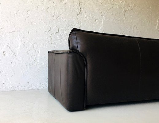 Brown Buffalo Leather Sofa, 1970s-PW-2022864