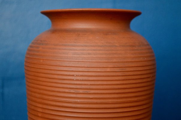 Brown Ceramic Vase by Alfred Krupp for Clinker Ceramics-AIU-1305357