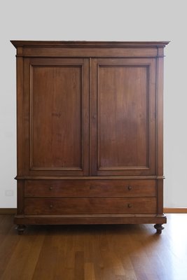 Brown Chestnut Wardrobe, 1890s-NZV-2008422