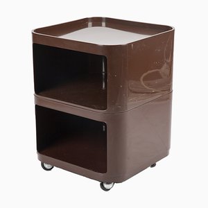 Brown Componibili Cabinet by Anna Castelli Ferrieri for Kartell-XMR-1111854