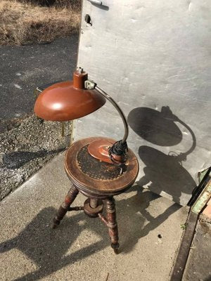 Brown EAKV Table Lamp, 1950s-OXJ-890717