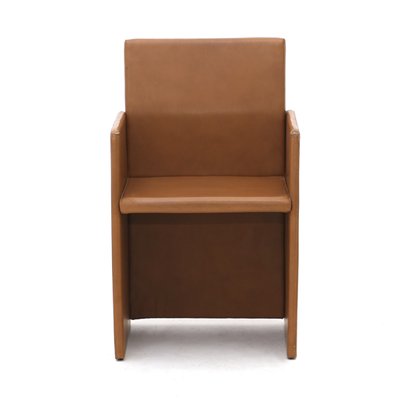 Brown Leather Armchair, 1970s-EZ-1173093