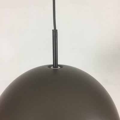 Brown Metal Bubble Hanging Light by Rolf Krüger for Staff Leuchten, Germany, 1970s-QZ-1149907