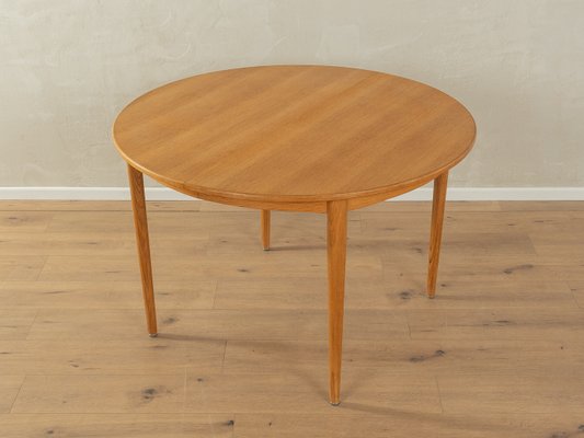 Brown Oak Dining Table, 1960s-GPP-2036784