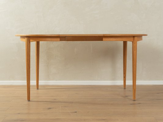 Brown Oak Dining Table, 1960s-GPP-2036784