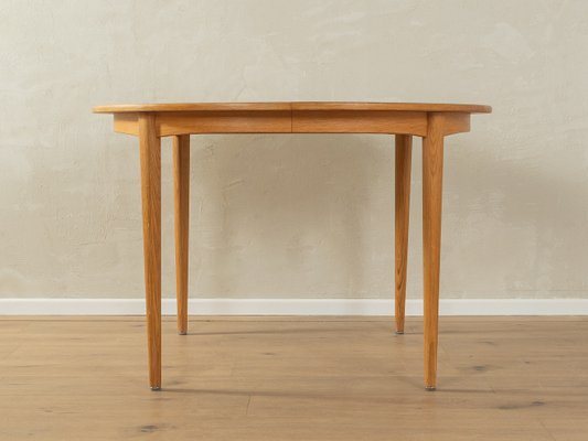 Brown Oak Dining Table, 1960s-GPP-2036784