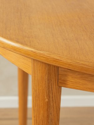 Brown Oak Dining Table, 1960s-GPP-2036784