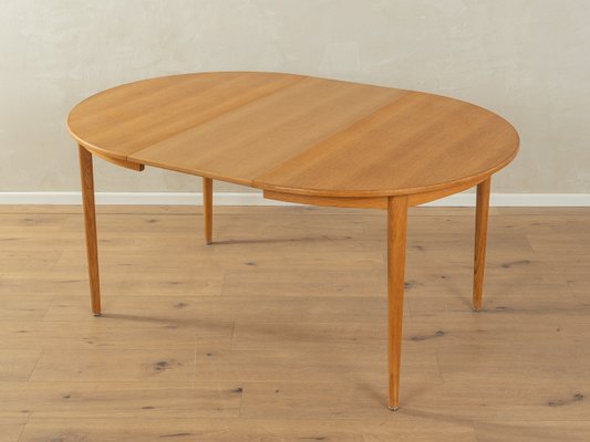 Brown Oak Dining Table, 1960s-GPP-2036784