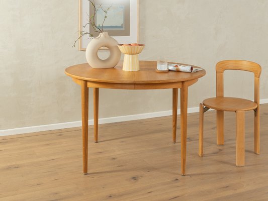 Brown Oak Dining Table, 1960s-GPP-2036784