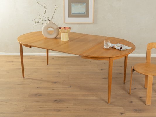 Brown Oak Dining Table, 1960s-GPP-2036784