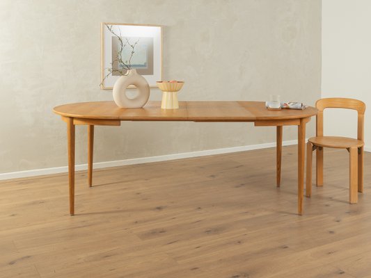 Brown Oak Dining Table, 1960s-GPP-2036784