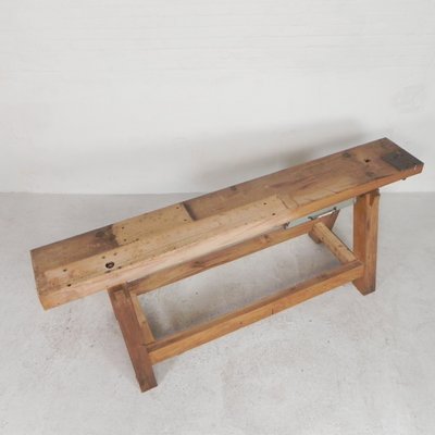 Brown Oak Workbench, 1950s-TL-2034828