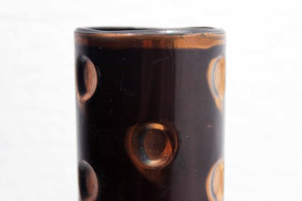 Brualist Vase in Copper-BQF-1087982